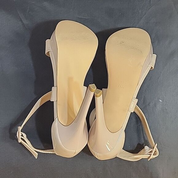 NINE WEST OPEN TOE THREE ADJUSTABLE BUCKLE ANKLE STRAP WOMEN"S SANDAL - Picture 13 of 13